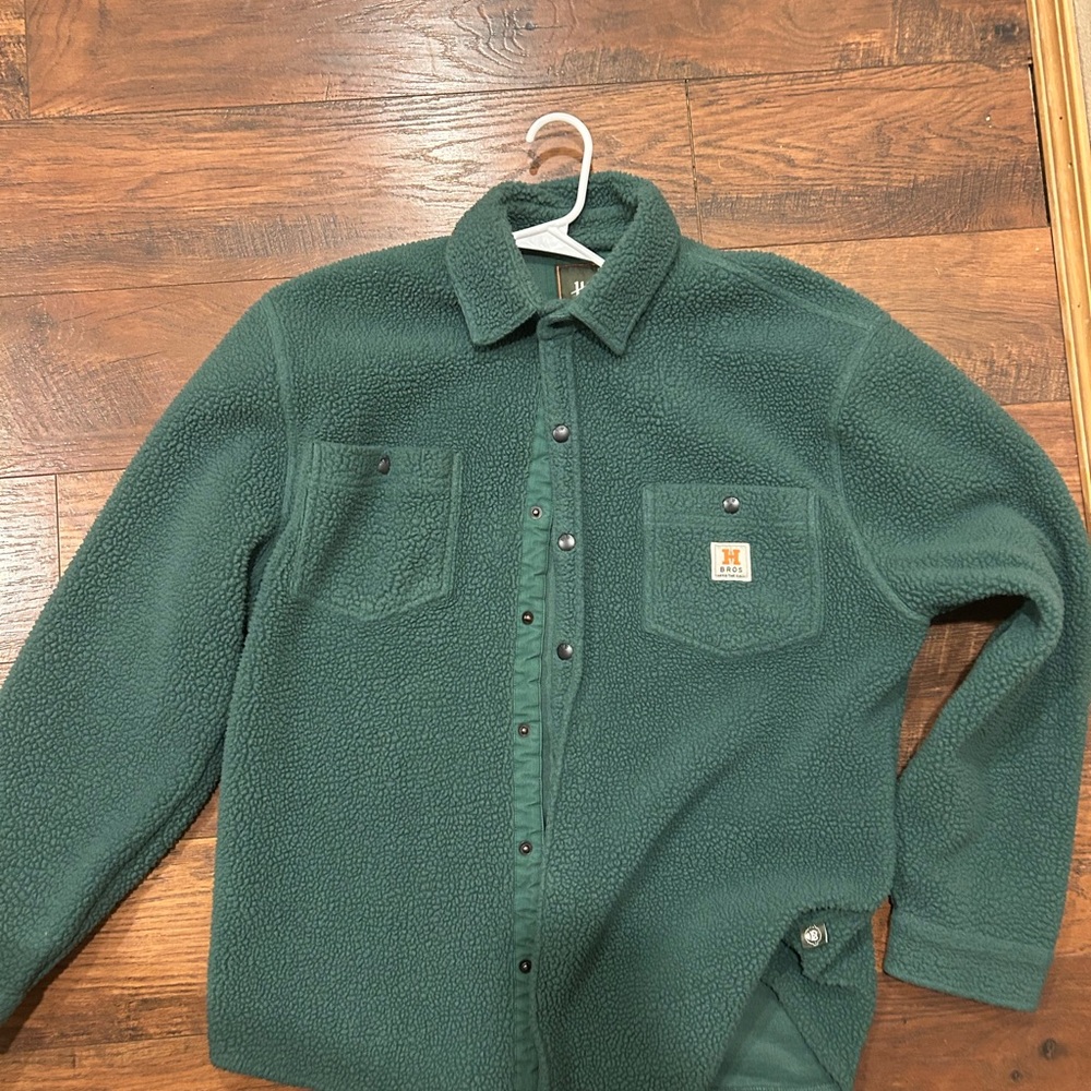 Howler Brothers Fleece Button Up Jacket Size L